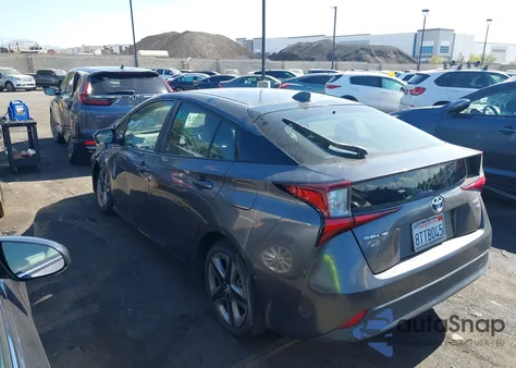2020 Toyota Prius Xle from USA, damaged, VIN JTDKARFU2L3114895